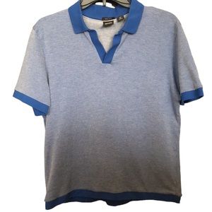 Boss v-neck polo shirt